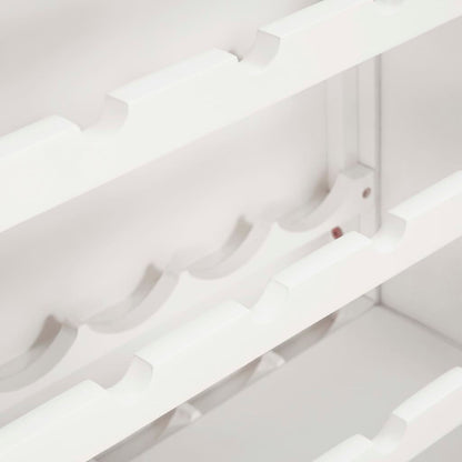 Wine Cabinet 72x32x90 cm Solid Oak Wood - OLBRIT