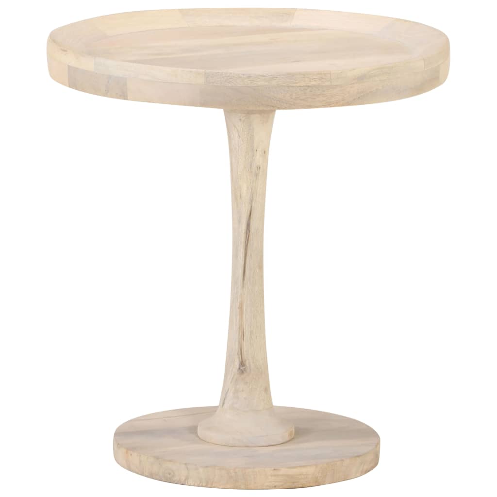 Side Table Ø50x55 cm Solid Mango Wood - OLBRIT