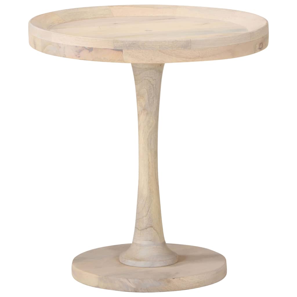 Side Table Ø50x55 cm Solid Mango Wood - OLBRIT