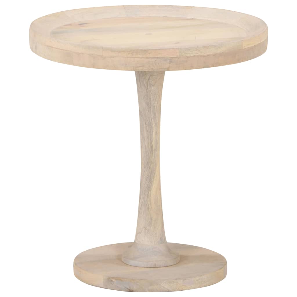 Side Table Ø50x55 cm Solid Mango Wood - OLBRIT