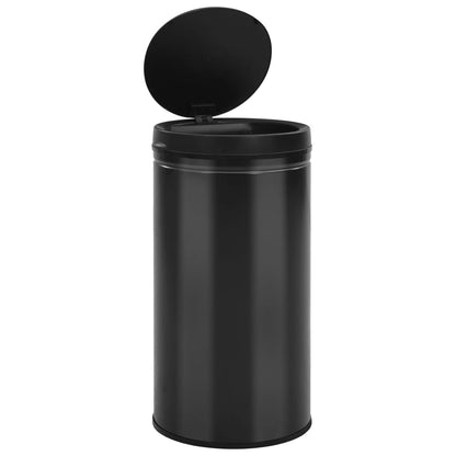 Automatic Sensor Dustbin 60 L Carbon Steel Black - OLBRIT