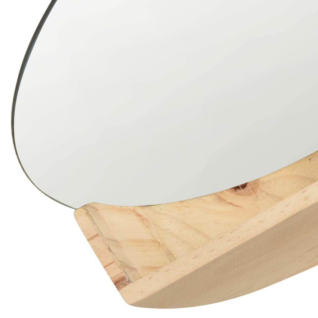 Wall Mirror Solid Pinewood 35 cm - OLBRIT