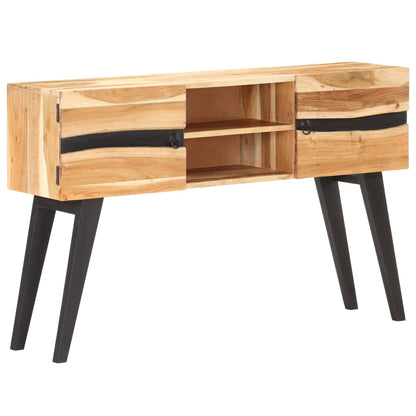 Sideboard 120x30x75 cm Solid Acacia Wood - OLBRIT