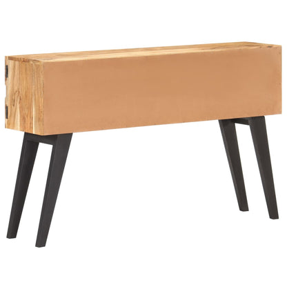 Sideboard 120x30x75 cm Solid Acacia Wood - OLBRIT