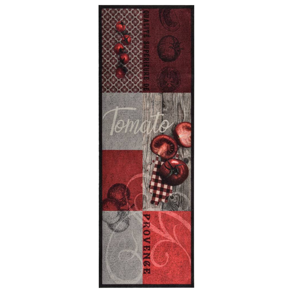 Kitchen Floor Mat Washable Tomato 45x150 cm - OLBRIT