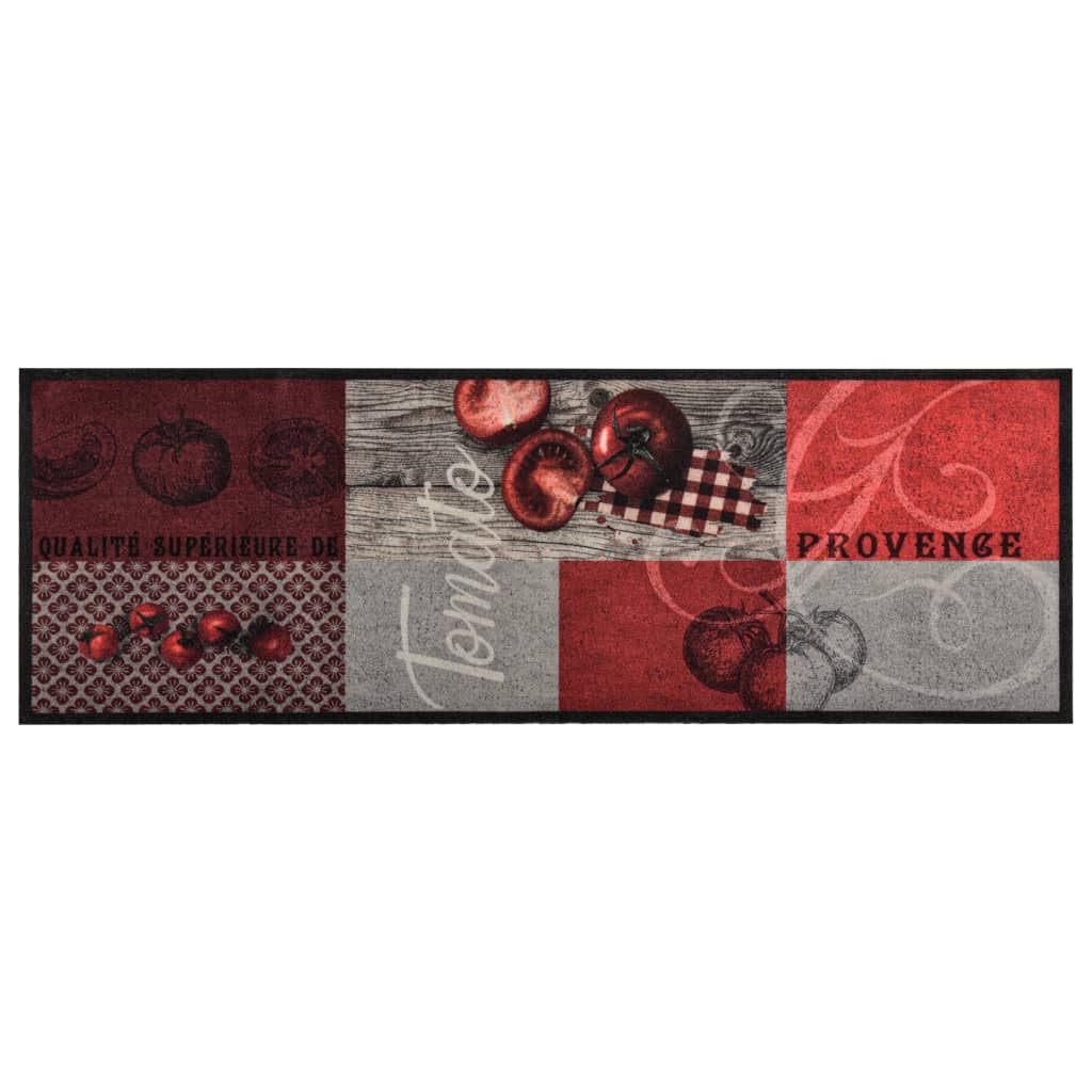 Kitchen Floor Mat Washable Tomato 45x150 cm - OLBRIT