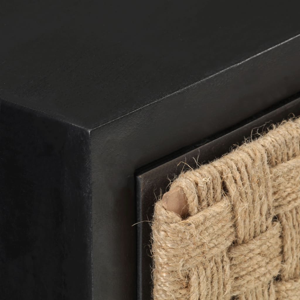 Bedside Cabinet 40x30x50 cm Solid Mango Wood - OLBRIT