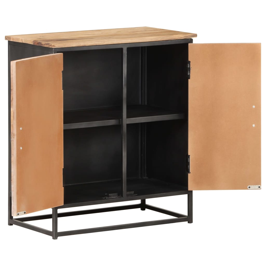 Sideboard 60x35x70 cm Solid Acacia Wood - OLBRIT