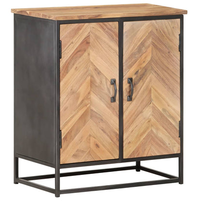 Sideboard 60x35x70 cm Solid Acacia Wood - OLBRIT