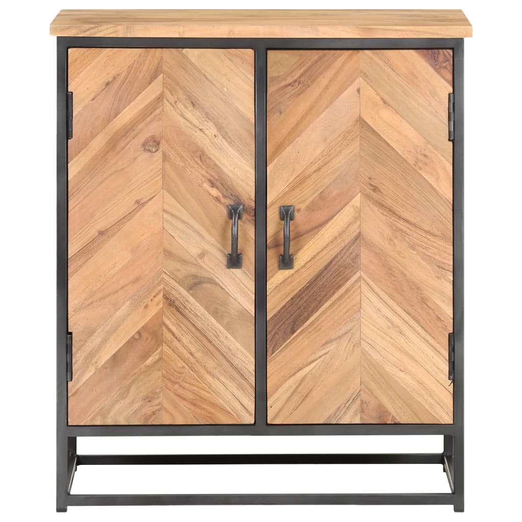 Sideboard 60x35x70 cm Solid Acacia Wood - OLBRIT