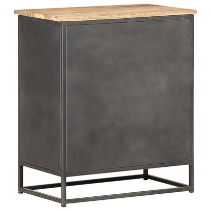Sideboard 60x35x70 cm Solid Acacia Wood - OLBRIT