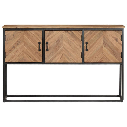 Sideboard 120x30x75 cm Solid Acacia Wood - OLBRIT