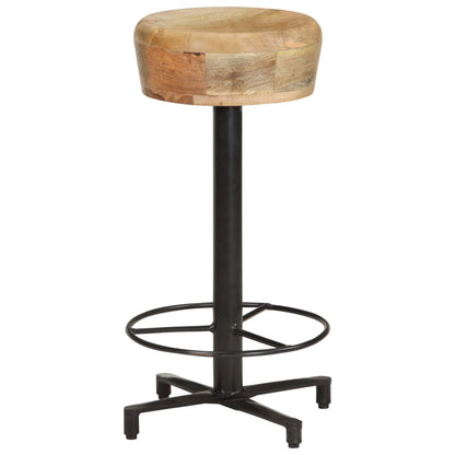 Bar Stools 2 pcs 66 cm Solid Mango Wood - OLBRIT