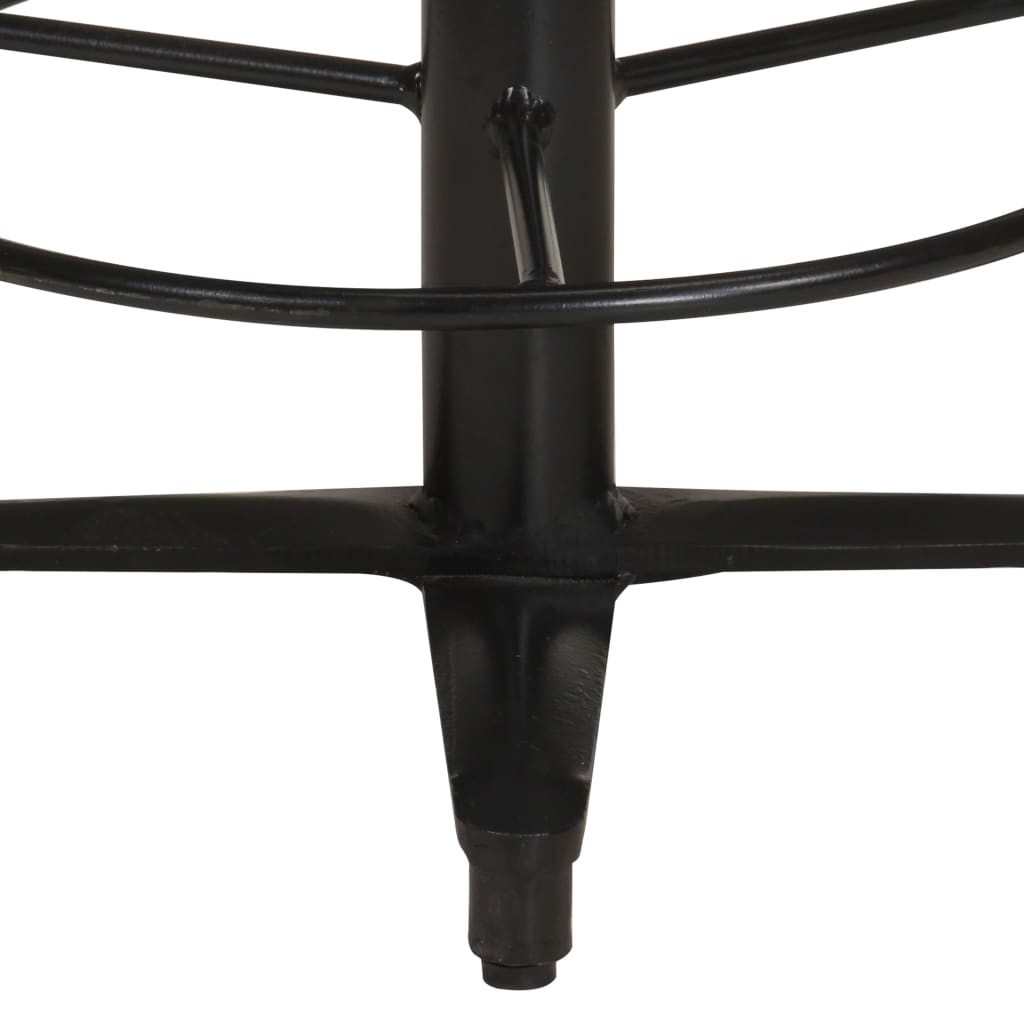 Bar Stools 2 pcs 66 cm Solid Mango Wood - OLBRIT