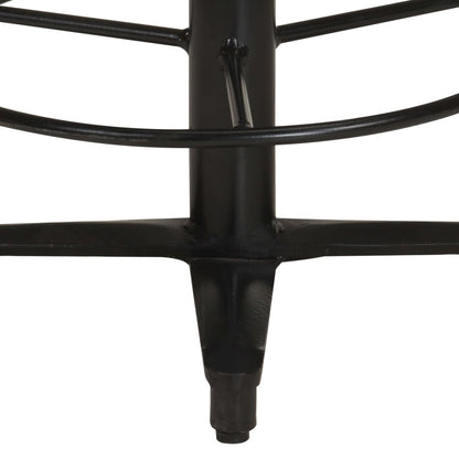 Bar Stools 2 pcs 66 cm Solid Mango Wood - OLBRIT