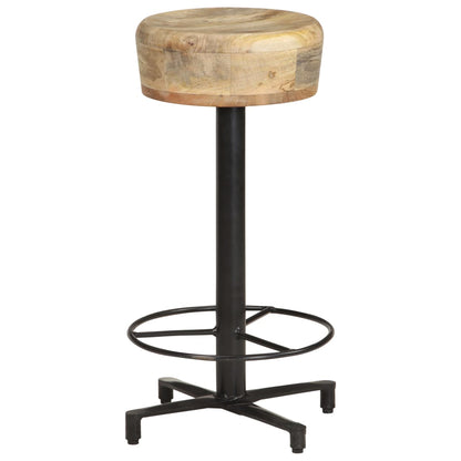 Bar Stools 2 pcs 66 cm Solid Mango Wood - OLBRIT