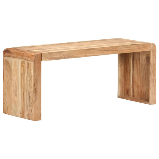 Bench 110x38x46 cm Solid Acacia Wood - OLBRIT