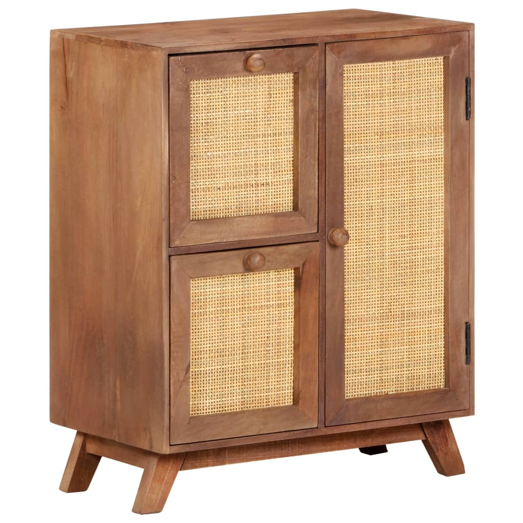 Sideboard 60x35x75 cm Solid Mango Wood - OLBRIT