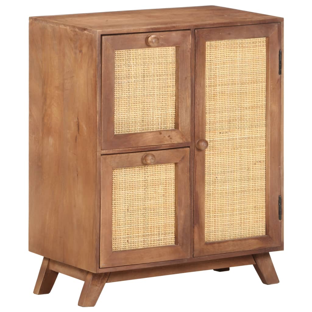 Sideboard 60x35x75 cm Solid Mango Wood - OLBRIT
