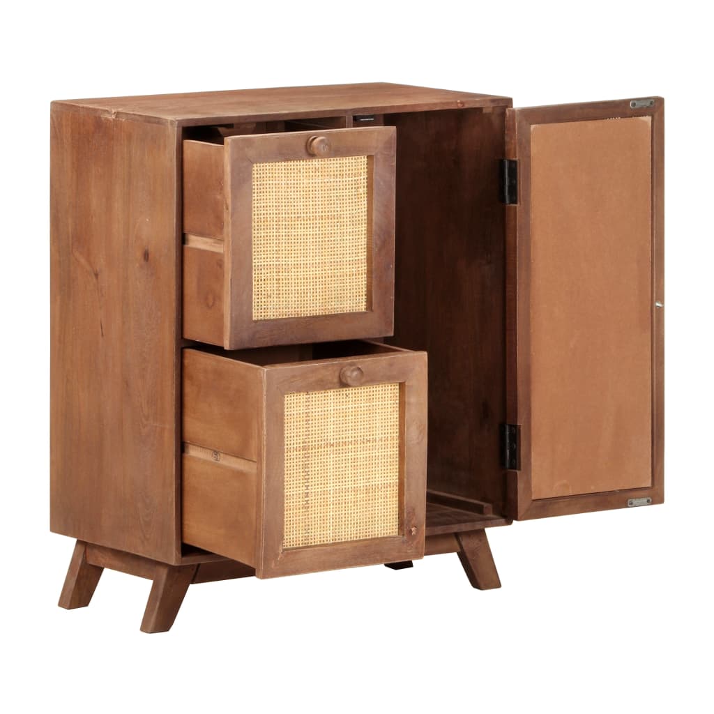 Sideboard 60x35x75 cm Solid Mango Wood - OLBRIT