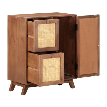 Sideboard 60x35x75 cm Solid Mango Wood - OLBRIT