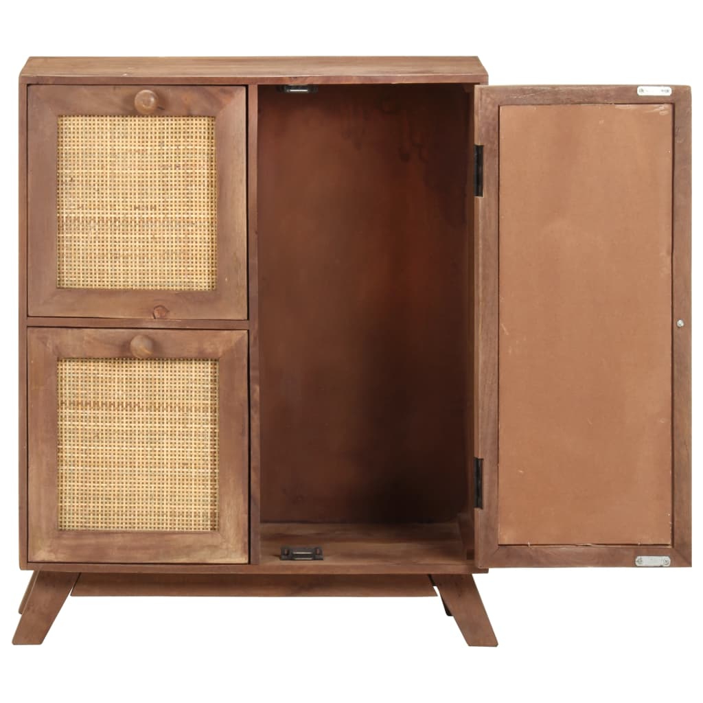 Sideboard 60x35x75 cm Solid Mango Wood - OLBRIT