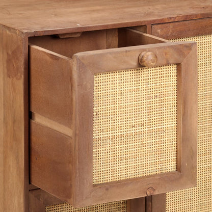 Sideboard 60x35x75 cm Solid Mango Wood - OLBRIT