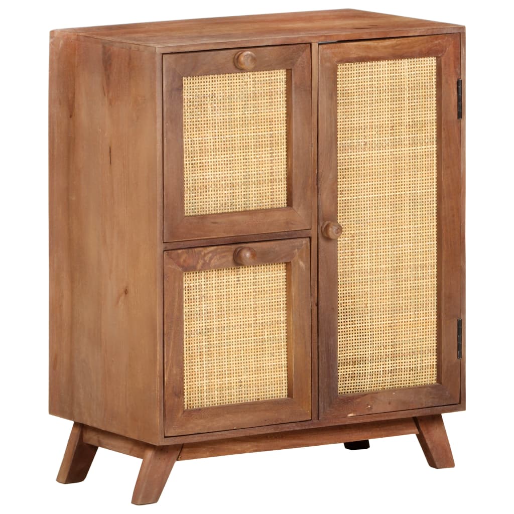 Sideboard 60x35x75 cm Solid Mango Wood - OLBRIT