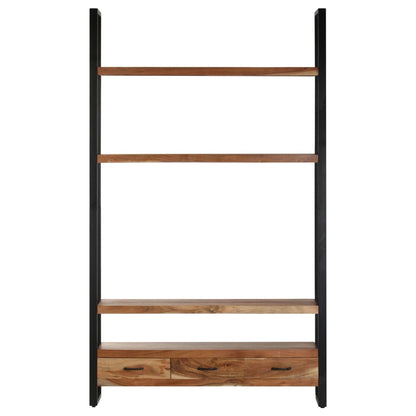 Highboard 118x30x200 cm Solid Acacia Wood - OLBRIT
