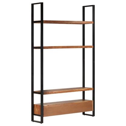 Highboard 118x30x200 cm Solid Acacia Wood - OLBRIT