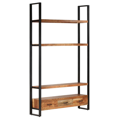 Highboard 118x30x200 cm Solid Acacia Wood - OLBRIT