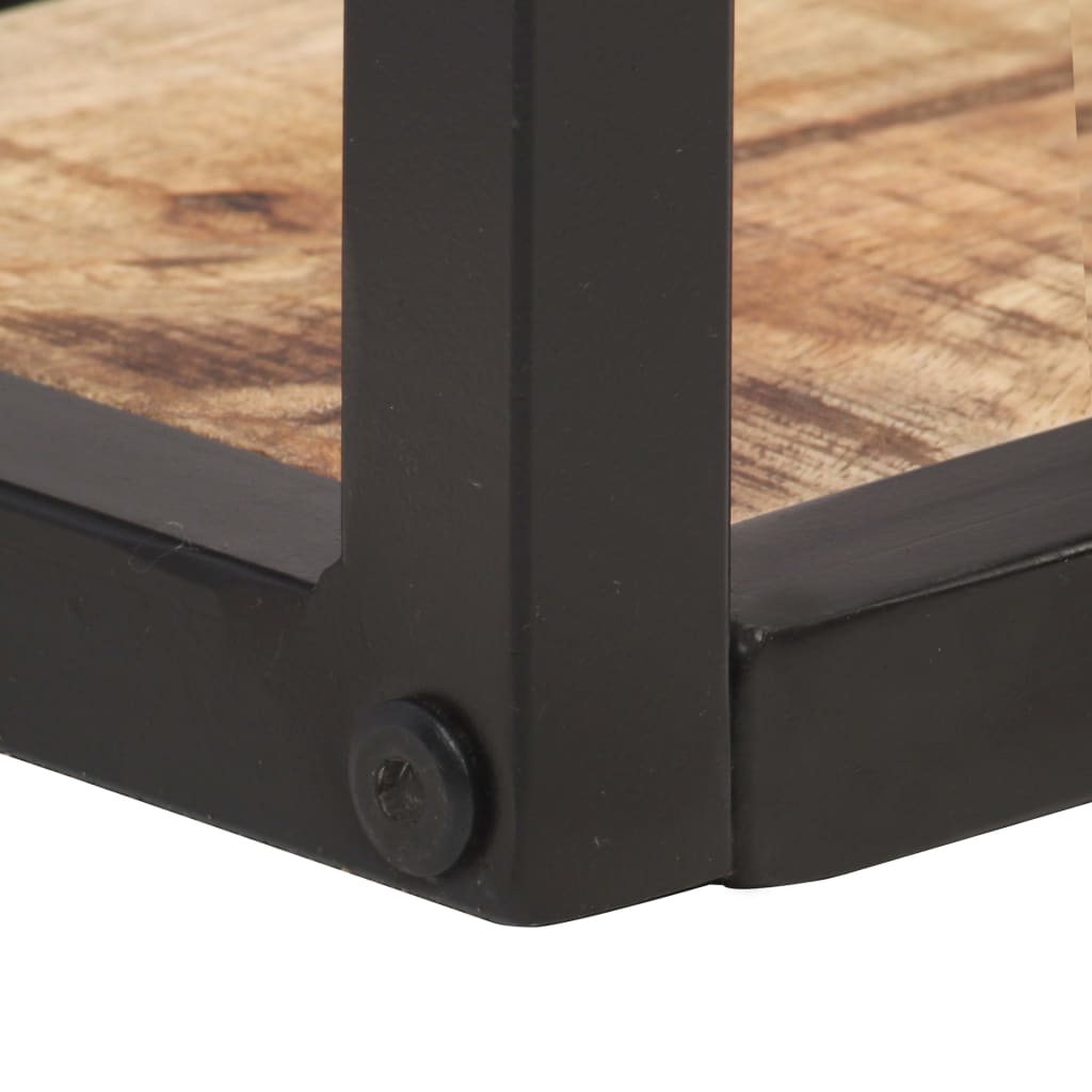 Wall Shelves 2 pcs 40 cm Rough Mango Wood - OLBRIT
