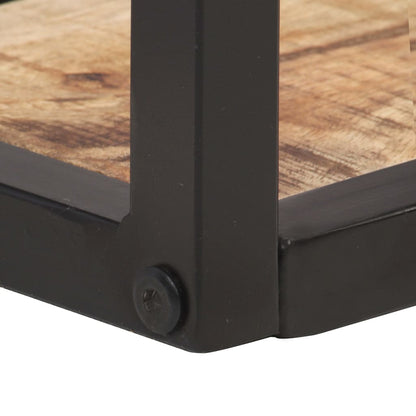 Wall Shelves 2 pcs 40 cm Rough Mango Wood - OLBRIT