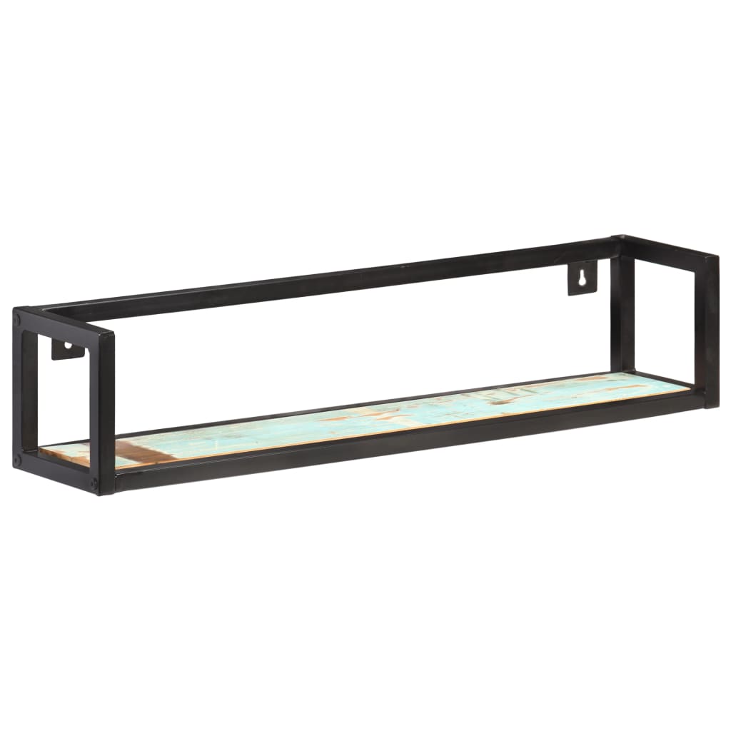 Wall Shelves 2 pcs 80 cm Solid Reclaimed Wood - OLBRIT