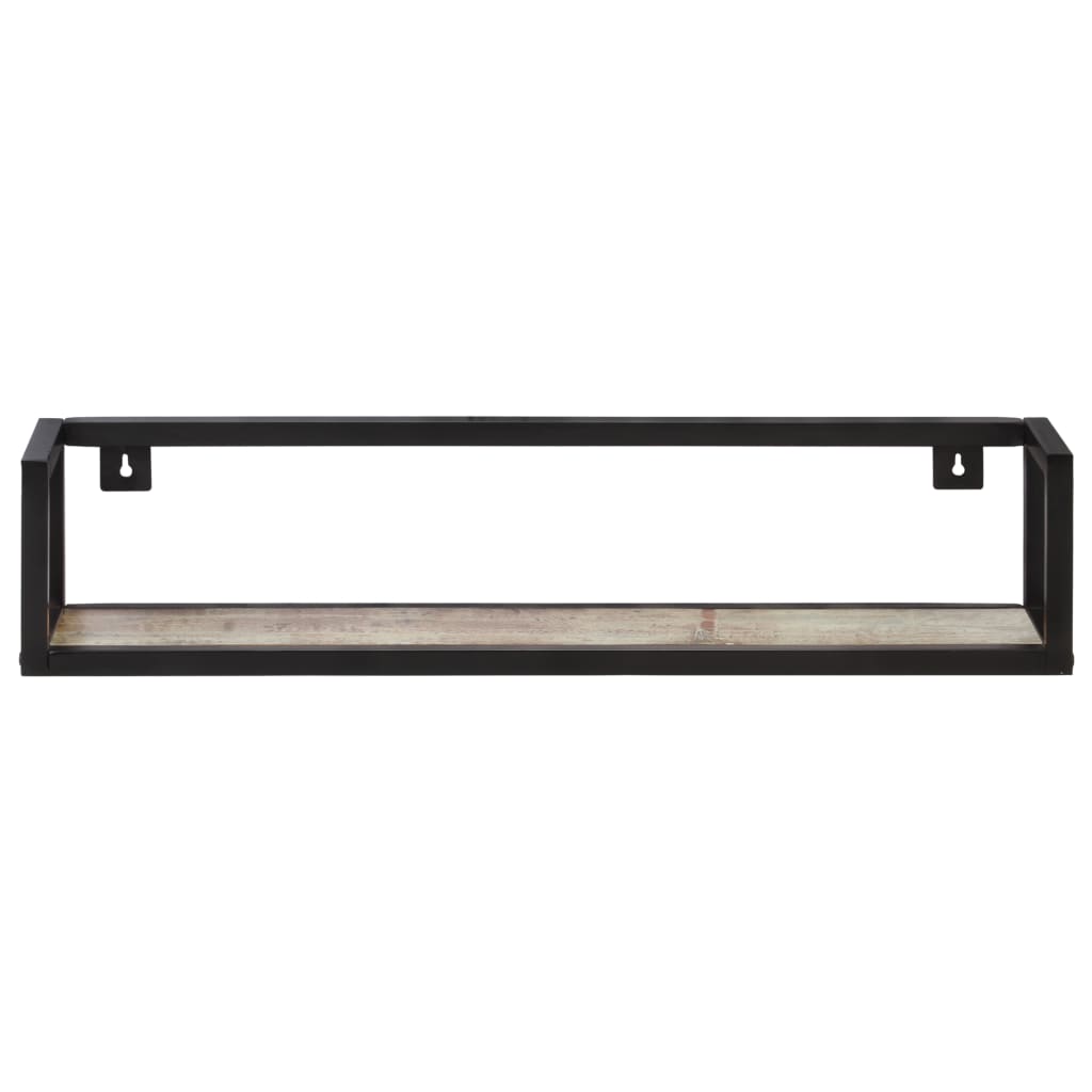 Wall Shelves 2 pcs 80 cm Solid Reclaimed Wood - OLBRIT