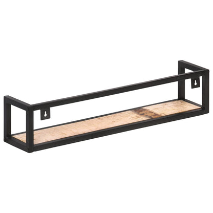 Wall Shelves 2 pcs 80 cm Solid Reclaimed Wood - OLBRIT