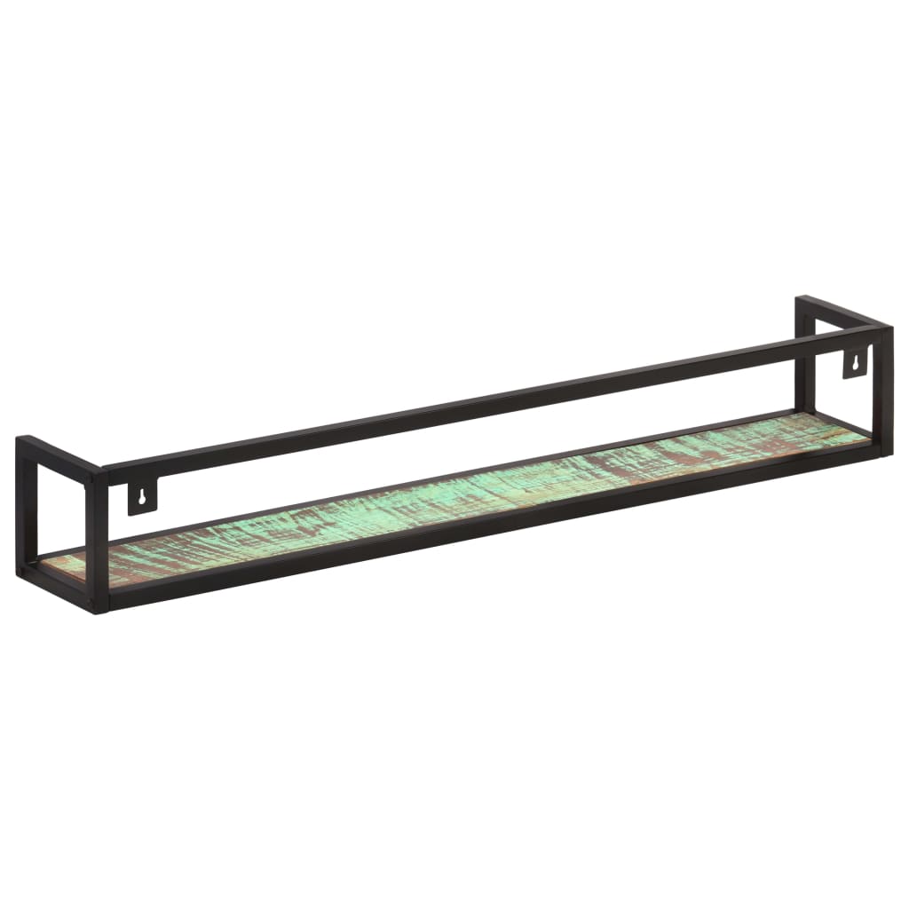 Wall Shelves 2 pcs 120 cm Solid Reclaimed Wood - OLBRIT