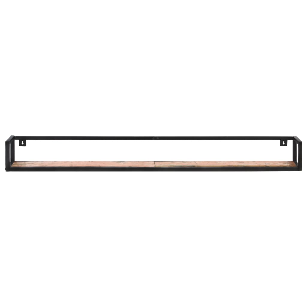 Wall Shelves 2 pcs 160 cm Solid Reclaimed Wood - OLBRIT