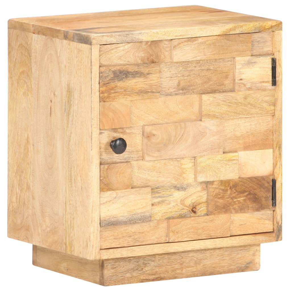 Bedside Cabinet 40x30x45 cm Solid Mango Wood - OLBRIT