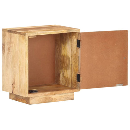 Bedside Cabinet 40x30x45 cm Solid Mango Wood - OLBRIT