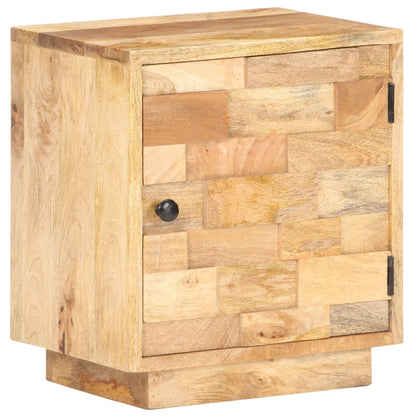 Bedside Cabinet 40x30x45 cm Solid Mango Wood - OLBRIT