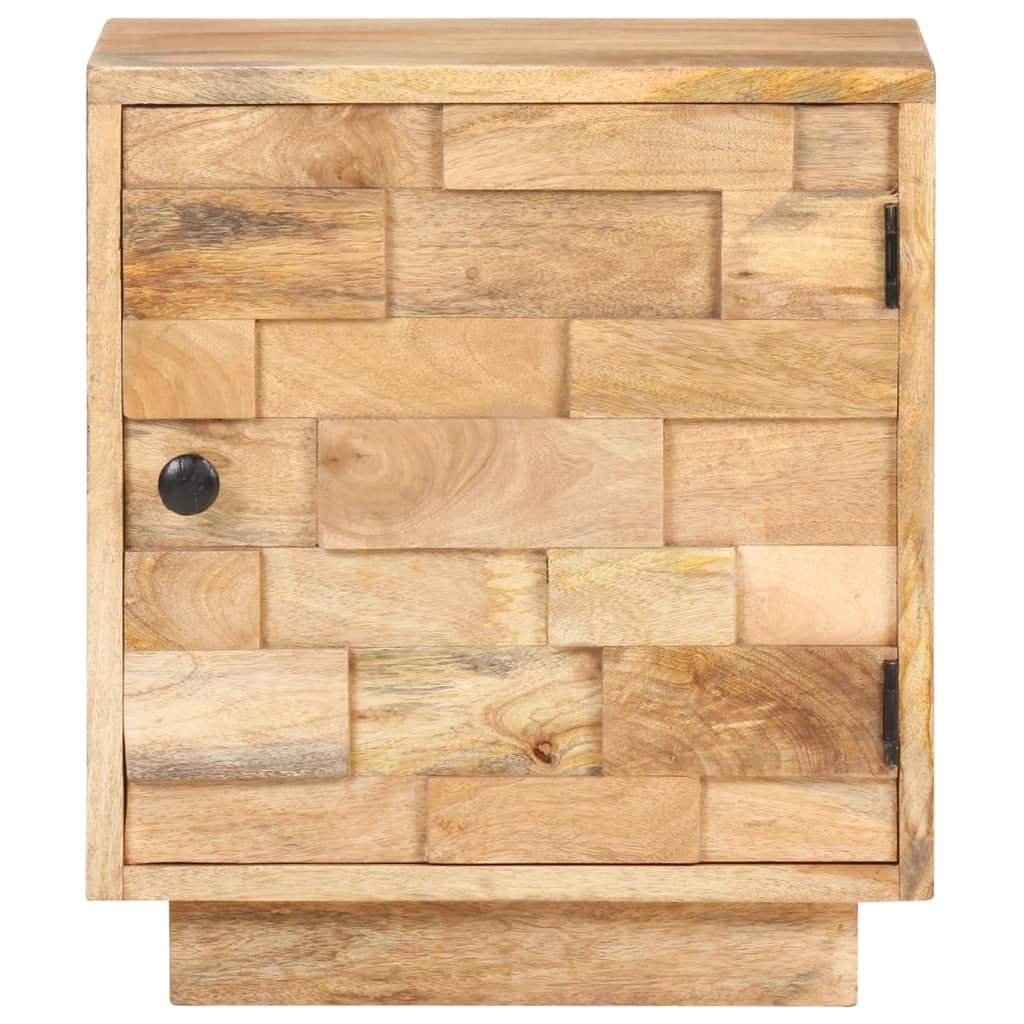 Bedside Cabinet 40x30x45 cm Solid Mango Wood - OLBRIT