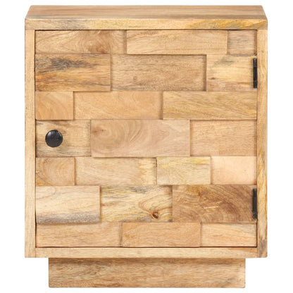 Bedside Cabinet 40x30x45 cm Solid Mango Wood - OLBRIT