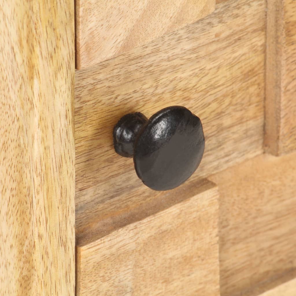 Bedside Cabinet 40x30x45 cm Solid Mango Wood - OLBRIT