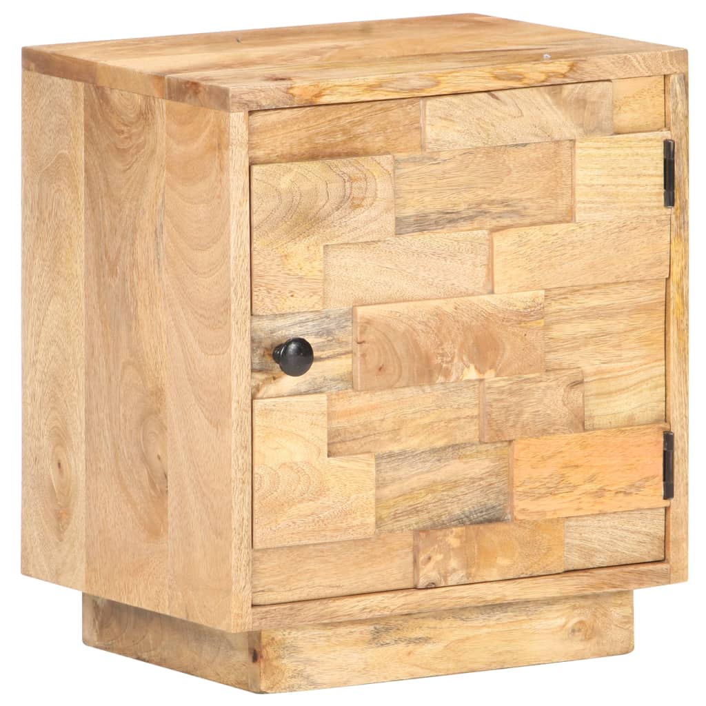 Bedside Cabinet 40x30x45 cm Solid Mango Wood - OLBRIT