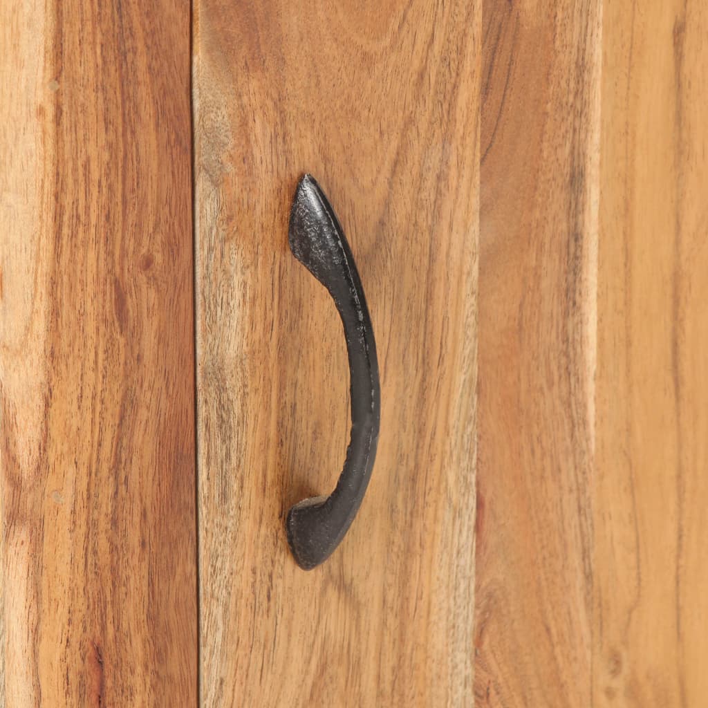 Bedside Cabinet 40x30x50 cm Solid Acacia Wood - OLBRIT