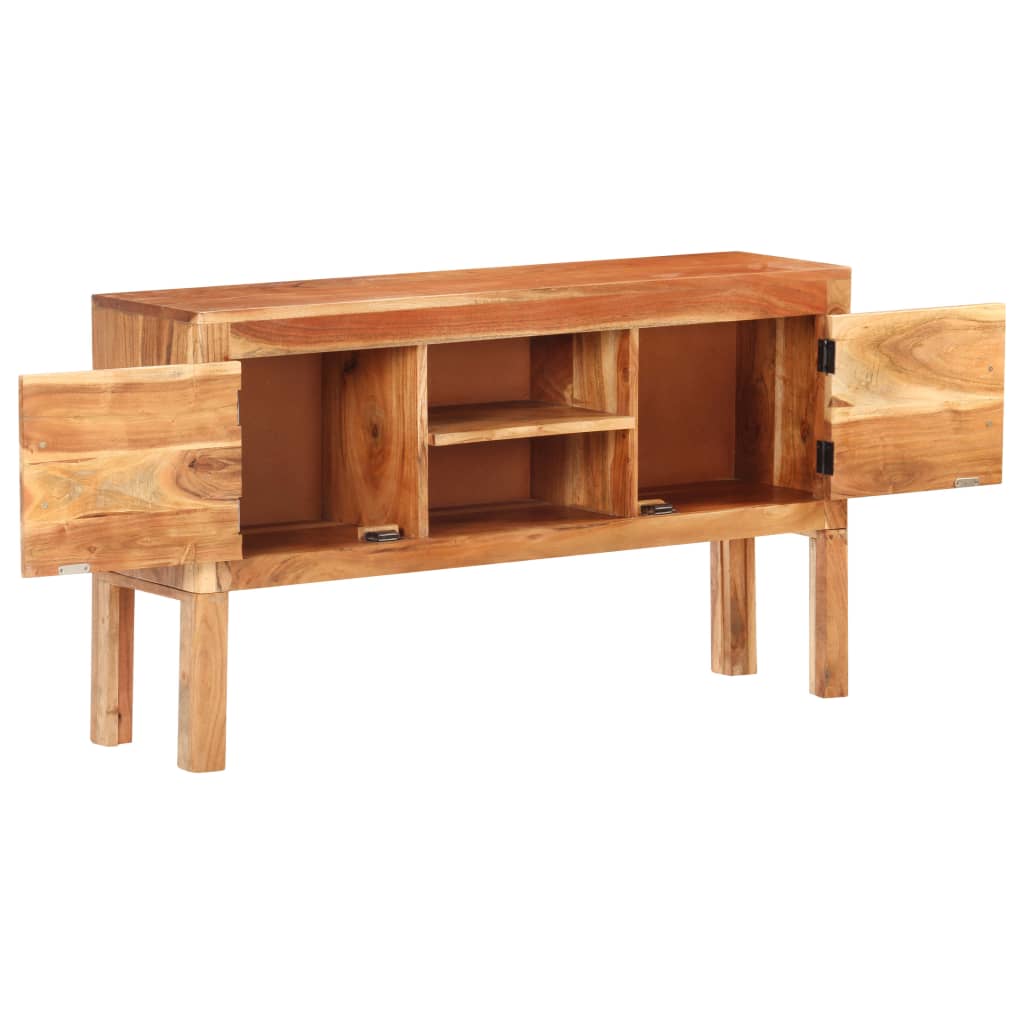 Sideboard 116x30x66 cm Solid Acacia Wood - OLBRIT