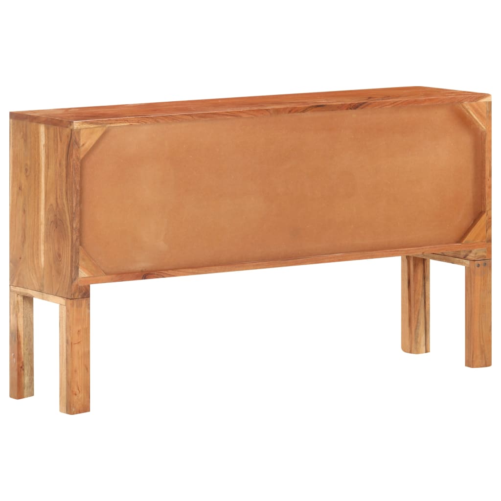 Sideboard 116x30x66 cm Solid Acacia Wood - OLBRIT