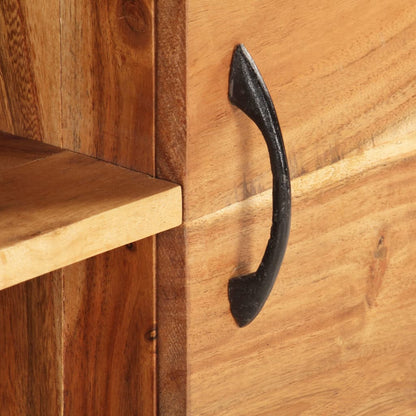 Sideboard 116x30x66 cm Solid Acacia Wood - OLBRIT