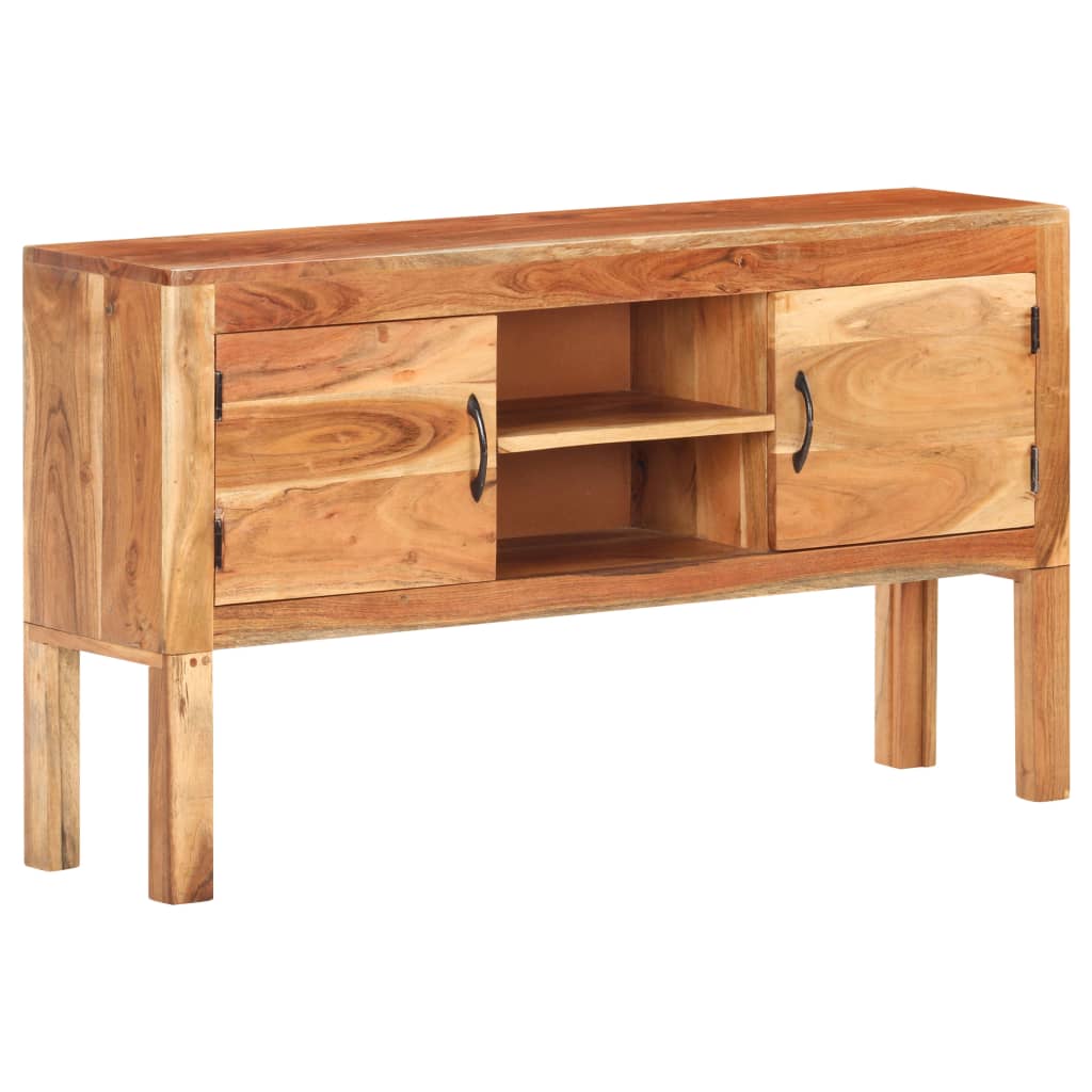Sideboard 116x30x66 cm Solid Acacia Wood - OLBRIT